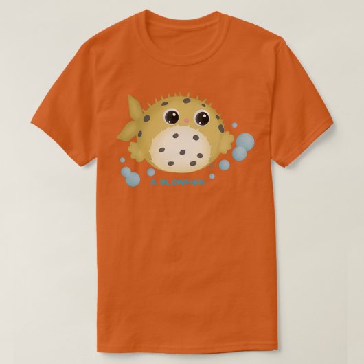 フグ Tシャツ (デザイン正面)