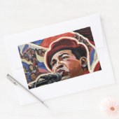 フゴチャベス – カートゥーン革命スタイル 長方形シール (封筒)