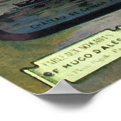 フゴ・ダレシ。ラックリーマン、1895年。 ポスター (角)