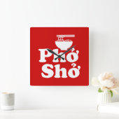 フシởッở スクエア壁時計 (ホーム)