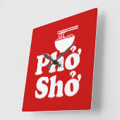 フシởッở スクエア壁時計 (傾斜)