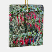 フシアフローグースベリー(Ribes speciosum) セラミックオーナメント (右)