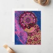 フシアフローラオッター ノートカード (正面/裏面インサイチュ)