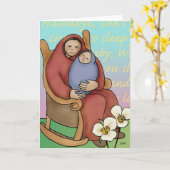 フシャビエママ カード (黄色い花)