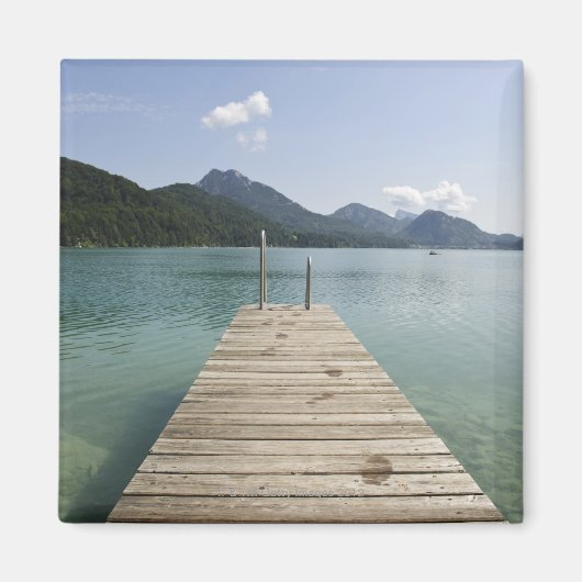 フシュル湖，サルツカムメルガット，ザルツブルク，サルツバーガー4 マグネット (正面)