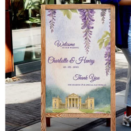 フジのマナーハウスガーデン結婚式ウェルカム ポスター