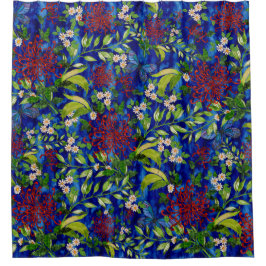 フジタムデイジーと蝶 シャワーカーテン