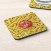 フジリパスタ入りトマト コースター (左側)