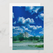 フジ威厳のあるラーアラブ首長国連邦の古代城 シーズンカード (正面/裏面)