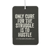 フスカスタムトラーズ引用文エアーフレスナー カーエアーフレッシュナー (正面)