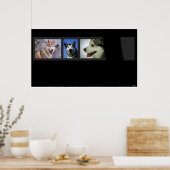 フスキーズプリント ポスター (キッチン)