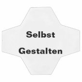 フスボールセルブストオンラインGastalten - Vorlage サッカーボール (フラット)