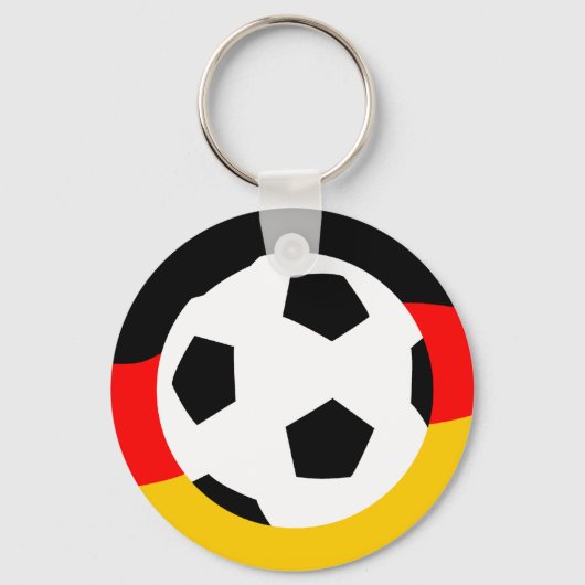 フスボール・ドイツランド・フェーン キーホルダー (正面)
