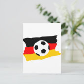 フスボール・ドイツランド・フェーン ポストカード (スタンド正面)