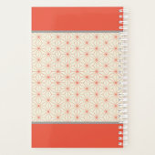 フスルエレガント2019オレンジトープパーソナライズされた プランナー手帳 (裏面)