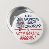 フセイン異常なボタン 缶バッジ (正面&裏面)