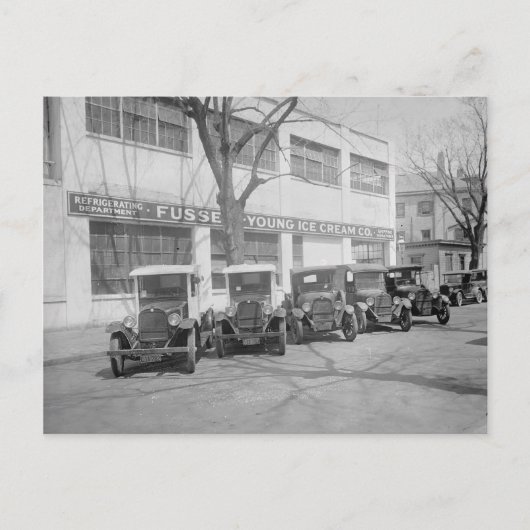 フセルのアイスクリーム ポストカード (正面)