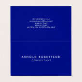 フタロブループロフェッショナルミニマル 名刺 (外部フラット)