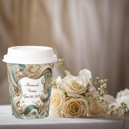 フタ付きナウティカパールコーストエレガンス紙カップ 紙コップ