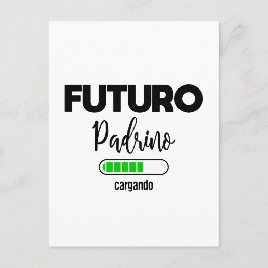 フチュロ・パドリノ・カルガンド ポストカード (正面)