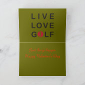 フックがスライスのバレンタインカードに出会うとき。 シーズンカード (内部)