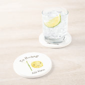 フックされたセラミックオーナメント コースター (側面)