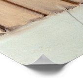 フックされたピン留め ポスター (角)