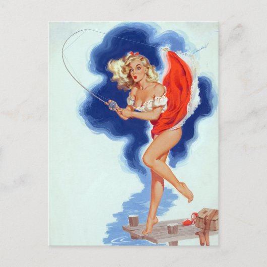 フックされたピン留め ポストカード (正面)