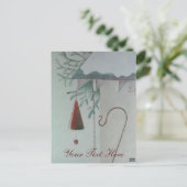 フックとチャイムのはがき ポストカード (スタンド正面)