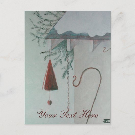 フックとチャイムのはがき ポストカード (正面)