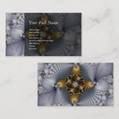 フックとネット – フラクタル 名刺 (正面/裏面)