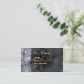 フックとネット – フラクタル 名刺 (スタンド正面)