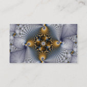 フックとネット – フラクタル 名刺 (裏面)