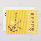 フックの招待をよく考えてみろ 招待状 (正面/裏面)