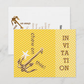 フックの招待状をよく考えてみて 招待状 (正面/裏面)