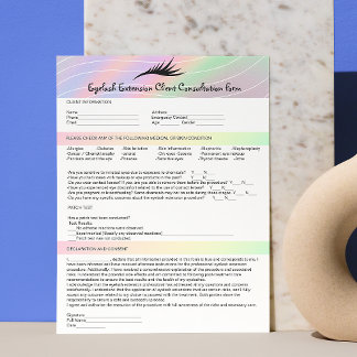 フックアップ形式アレルギーパッチテストLashesクライアント レターヘッド