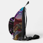 フッククロスボディバッグ スリングバッグ (右)