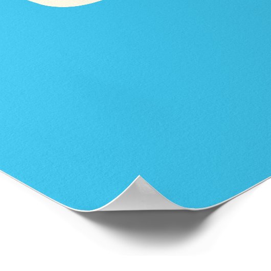 フックケーキの引用文を閉おもしろいじる ポスター (角)