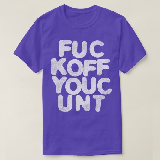 フックコフ Tシャツ (デザイン正面)