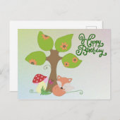 フックス語（単期）バウム ポストカード (正面/裏面)