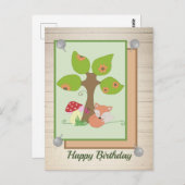 フックス語（単期）バウム ポストカード (正面/裏面)