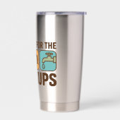 フックプスのタンブラーのためにね 保温保冷タンブラー (左面)