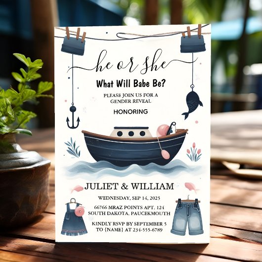 フックベイトおもしろい木材の魚の魚釣り性別の表示 招待状