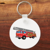 フック及びはしご消防車 キーホルダー (正面)