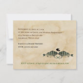 フック得!魚のおもしろい婚約パーティ 招待状 (裏面)