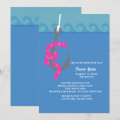 フック船長の誕生日パーティーへの招待状 招待状 (正面/裏面)