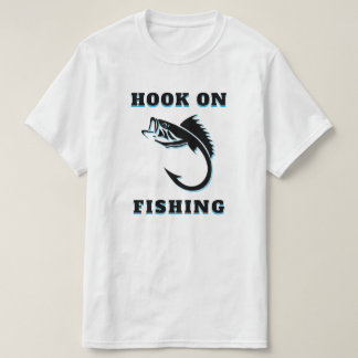 フック オン フィッシング Tシャツ