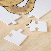 フック・ハンド&アイ・パッチを使用した海賊としてのヘビ ジグソーパズル (側面)