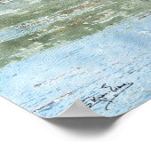 フッツァイマイテンワイルドライフアンドトーテムウォーターカラーアート ポスター (角)