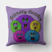 フッツレフレンドリーキュートクリーチャー装飾用クッション クッション (裏面)